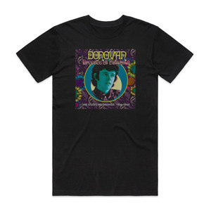Donovan Breezes Of Patchouli His Studio Recordings 1966 1969 Album Cover T-Shirt Black Donovan Breezes Of Patchouli His Studio Recordings 1966 1969 Album Cover T-Shirt Black