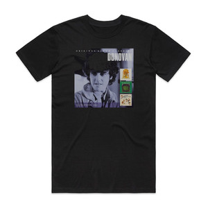 Donovan Original Album Classics Album Cover T-Shirt Black Donovan Original Album Classics Album Cover T-Shirt Black