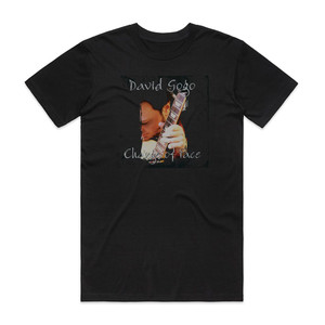 David Gogo Change Of Pace Album Cover T-Shirt Black David Gogo Change Of Pace Album Cover T-Shirt Black