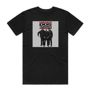 Def Con Dos Dos Tenores Album Cover T-Shirt Black Def Con Dos Dos Tenores Album Cover T-Shirt Black