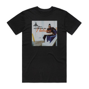 Dr Alban I Believe Album Cover T-Shirt Black Dr Alban I Believe Album Cover T-Shirt Black