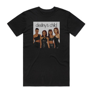 Destinys Child Destinys Child Album Cover T-Shirt Black Destinys Child Destinys Child Album Cover T-Shirt Black