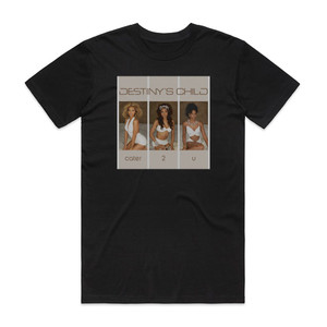 Destinys Child Cater 2 U Album Cover T-Shirt Black Destinys Child Cater 2 U Album Cover T-Shirt Black
