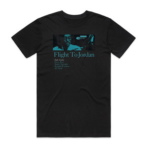 Duke Jordan Flight To Jordan Album Cover T-Shirt Black Duke Jordan Flight To Jordan Album Cover T-Shirt Black