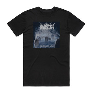 Derketa In Death We Meet Album Cover T-Shirt Black Derketa In Death We Meet Album Cover T-Shirt Black