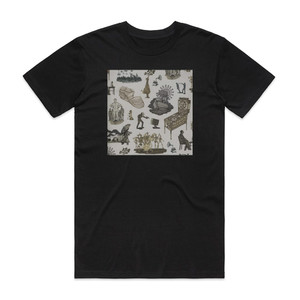 Darren Hanlon Pointing Ray Guns At Pagans Album Cover T-Shirt Black Darren Hanlon Pointing Ray Guns At Pagans Album Cover T-Shirt Black