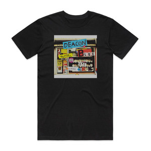 Deacon Blue Will We Be Lovers Album Cover T-Shirt Black