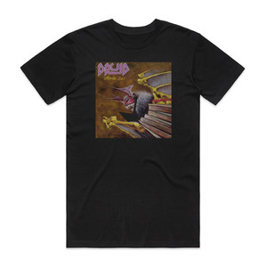 Druid Vampire Cult Album Cover T-Shirt Black Druid Vampire Cult Album Cover T-Shirt Black
