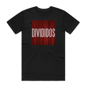 Divididos En Vivo En El Teatro Coliseo Album Cover T-Shirt Black Divididos En Vivo En El Teatro Coliseo Album Cover T-Shirt Black