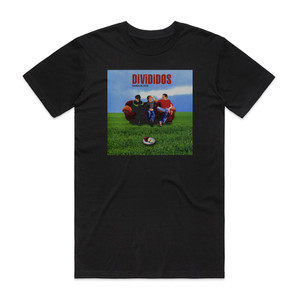 Divididos Vianda De Ayer Album Cover T-Shirt Black Divididos Vianda De Ayer Album Cover T-Shirt Black