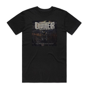 Diviner The Earth The Moon The Sun Album Cover T-Shirt Black Diviner The Earth The Moon The Sun Album Cover T-Shirt Black