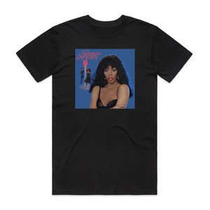Donna Summer Bad Girls 2 Album Cover T-Shirt Black