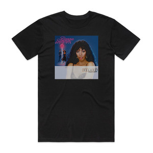 Donna Summer Bad Girls Album Cover T-Shirt Black