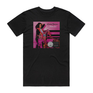 Donna Summer The Wanderer 3 Album Cover T-Shirt Black Donna Summer The Wanderer 3 Album Cover T-Shirt Black