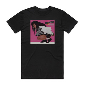 Donna Summer Cats Without Claws 1 Album Cover T-Shirt Black Donna Summer Cats Without Claws 1 Album Cover T-Shirt Black