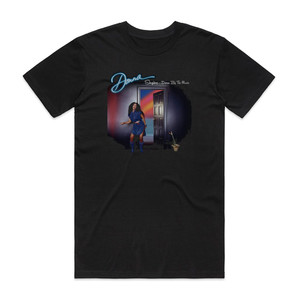 Donna Summer Singles Driven By The Music Album Cover T-Shirt Black Donna Summer Singles Driven By The Music Album Cover T-Shirt Black