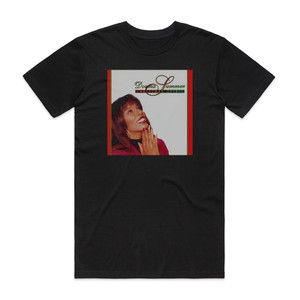 Donna Summer Christmas Spirit Album Cover T-Shirt Black