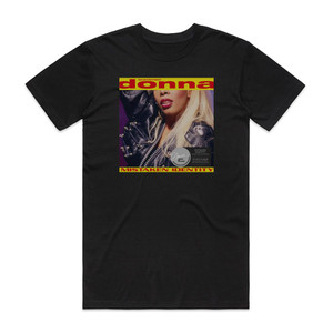Donna Summer Mistaken Identity Album Cover T-Shirt Black