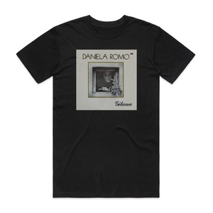 Daniela Romo Gitana Album Cover T-Shirt Black Daniela Romo Gitana Album Cover T-Shirt Black