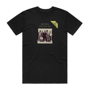 Dire Straits Your Latest Trick Album Cover T-Shirt Black Dire Straits Your Latest Trick Album Cover T-Shirt Black