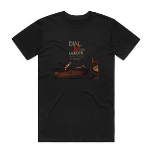 Dimitri Tiomkin Dial M For Murder Album Cover T-Shirt Black