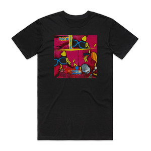 Disco Circus Plastic Paradise Album Cover T-Shirt Black