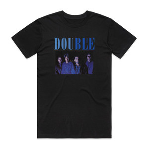 Double Blue Album Cover T-Shirt Black