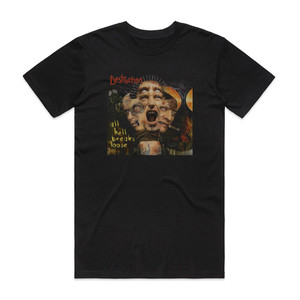 Destruction All Hell Breaks Loose Album Cover T-Shirt Black Destruction All Hell Breaks Loose Album Cover T-Shirt Black