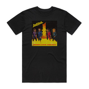 Dokken Under Lock And Key Album Cover T-Shirt Black