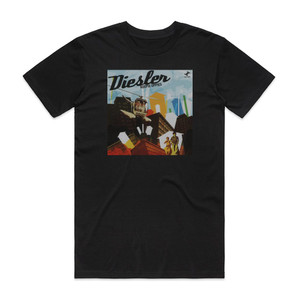 Diesler Keepie Uppies Album Cover T-Shirt Black