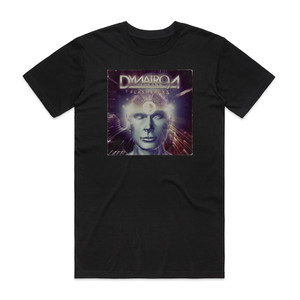 Dynatron Flashbacks Album Cover T-Shirt Black