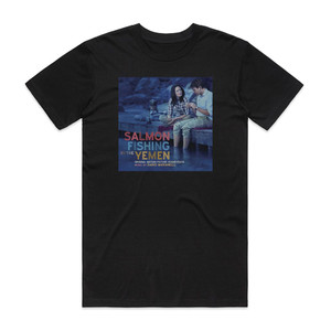 Dario Marianelli Salmon Fishing In The Yemen Album Cover T-Shirt Black Dario Marianelli Salmon Fishing In The Yemen Album Cover T-Shirt Black