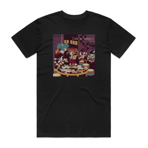 DDBY Cafe De Touhou 2 Album Cover T-Shirt Black