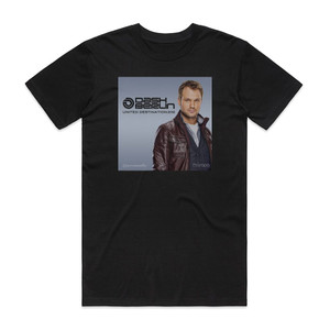 Dash Berlin United Destination 2012 Album Cover T-Shirt Black Dash Berlin United Destination 2012 Album Cover T-Shirt Black