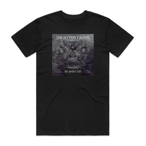 Deathstars The Perfect Cult 1 Album Cover T-Shirt Black Deathstars The Perfect Cult 1 Album Cover T-Shirt Black