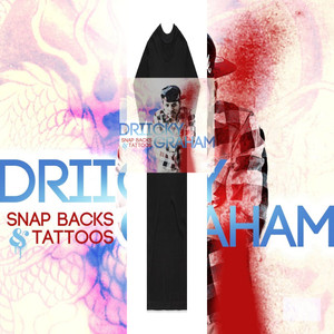 Driicky Graham Snapbacks Tattoos Album Cover T-Shirt Black Driicky Graham Snapbacks Tattoos Album Cover T-Shirt Black