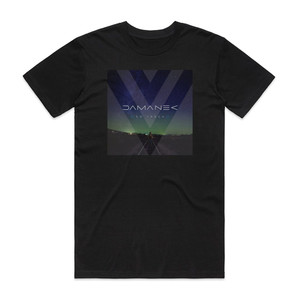 Damanek On Track Album Cover T-Shirt Black Damanek On Track Album Cover T-Shirt Black