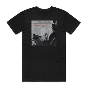 Dexter Gordon Doin Allright Album Cover T-Shirt Black Dexter Gordon Doin Allright Album Cover T-Shirt Black