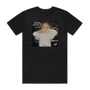 Davina Michelle Skyward Album Cover T-Shirt Black Davina Michelle Skyward Album Cover T-Shirt Black