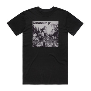 Dinosaur Jr Dinosaur Album Cover T-Shirt Black Dinosaur Jr Dinosaur Album Cover T-Shirt Black