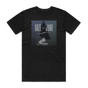 Daze of June Heart Of Silver Album Cover T-Shirt Black Daze of June Heart Of Silver Album Cover T-Shirt Black