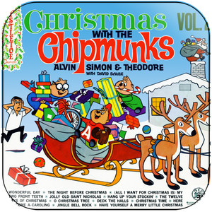 The Chipmunks Christmas With The Chipmunks Volume 2 Album Cover Sticker Album Cover Sticker The Chipmunks Christmas With The Chipmunks Volume 2 Album Cover Sticker Album Cover Sticker
