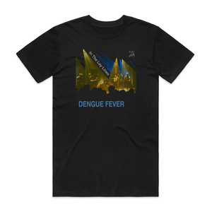 Dengue Fever In The Ley Lines Album Cover T-Shirt Black