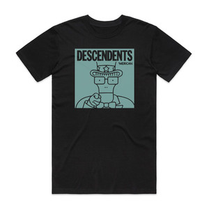 Descendents Merican 1 Album Cover T-Shirt Black Descendents Merican 1 Album Cover T-Shirt Black