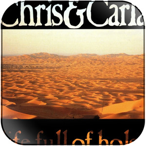 Chris and Carla Life Full Of Holes Album Cover Sticker Album Cover Sticker