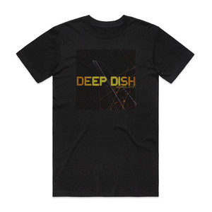 Deep Dish George Is On Album Cover T-Shirt Black Deep Dish George Is On Album Cover T-Shirt Black