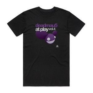 deadmau5 At Play Volume 4 Album Cover T-Shirt Black deadmau5 At Play Volume 4 Album Cover T-Shirt Black