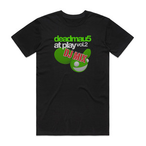 deadmau5 At Play Vol 2 Album Cover T-Shirt Black deadmau5 At Play Vol 2 Album Cover T-Shirt Black