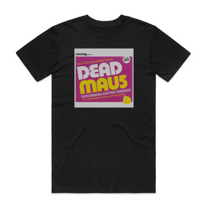deadmau5 Mixmag Presents Tech Trance Electro Madness Album Cover T-Shirt Black
