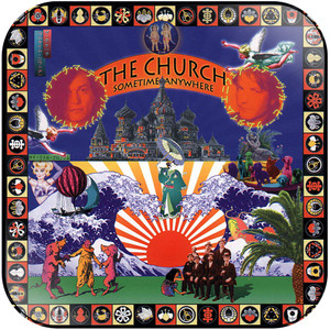 The Church Sometime Anywhere Album Cover Sticker Album Cover Sticker The Church Sometime Anywhere Album Cover Sticker Album Cover Sticker